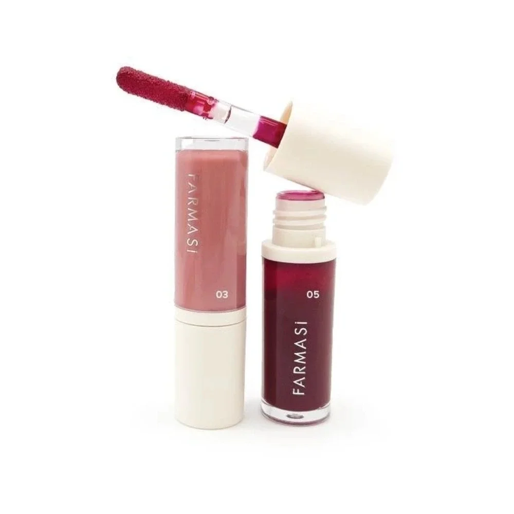 Farmasi Tinted Lip Plumper Merry Berry 05 ‎ NEW In Box, 0.27 fl oz Red Gloss